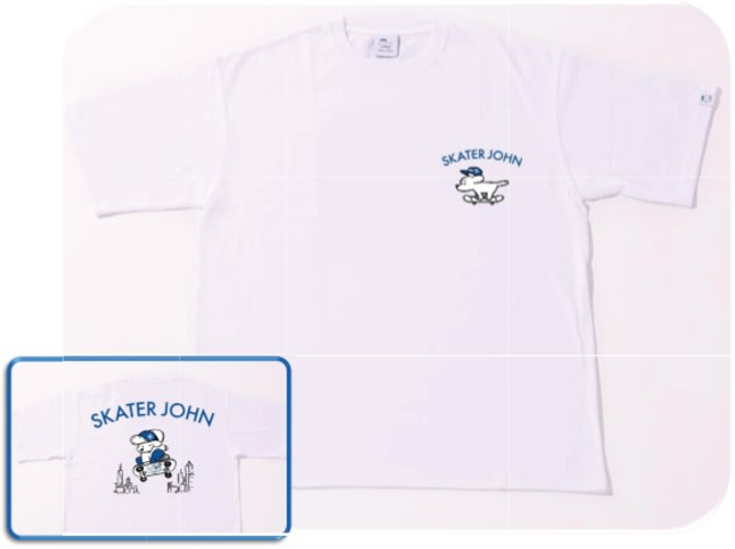 スケータージョン JUMP&ワンポイント　Tシャツ¥7,700-（税込）