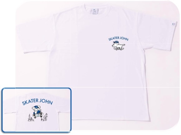 スケータージョン JUMP&ワンポイント　Tシャツ¥7,700-（税込）