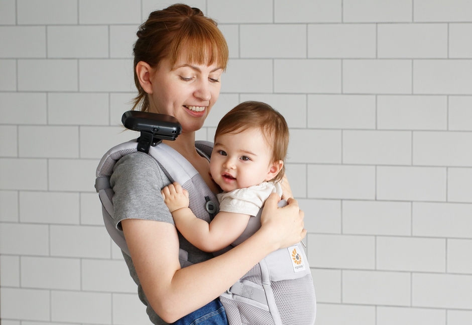 ベビーホッパー「ベビーカー&ベビーキャリア用ポータブル扇風機」使用イメージ 6