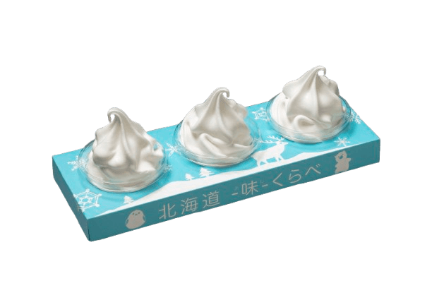 ミルクデザイン3種ソフトクリーム