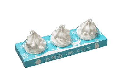 ミルクデザイン３種ソフトクリーム