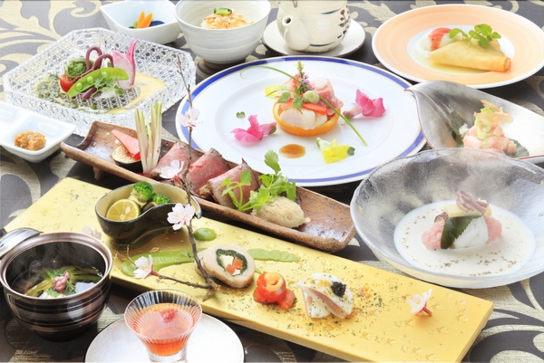 お料理も無料アップグレード　※イメージ