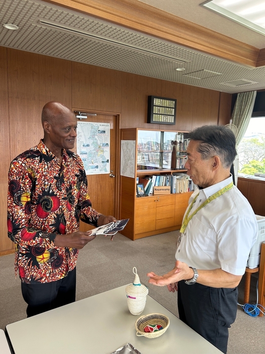 流山市 井崎市長を訪問