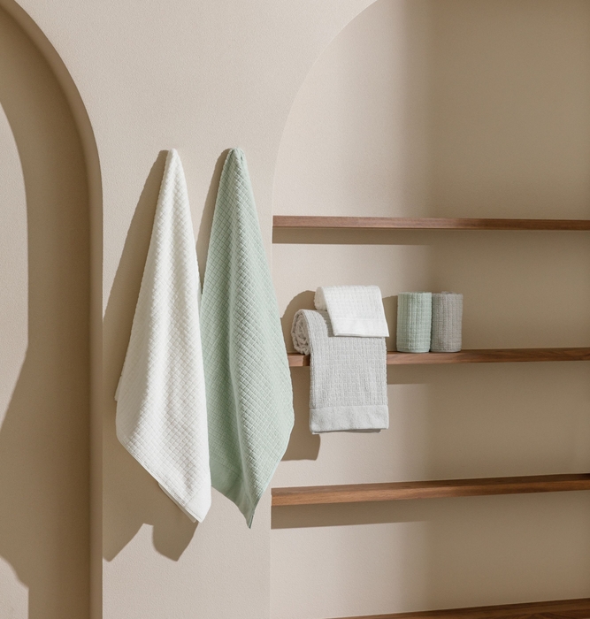 ヴィラスイート 南国ヴィラ仕様の今治タオル