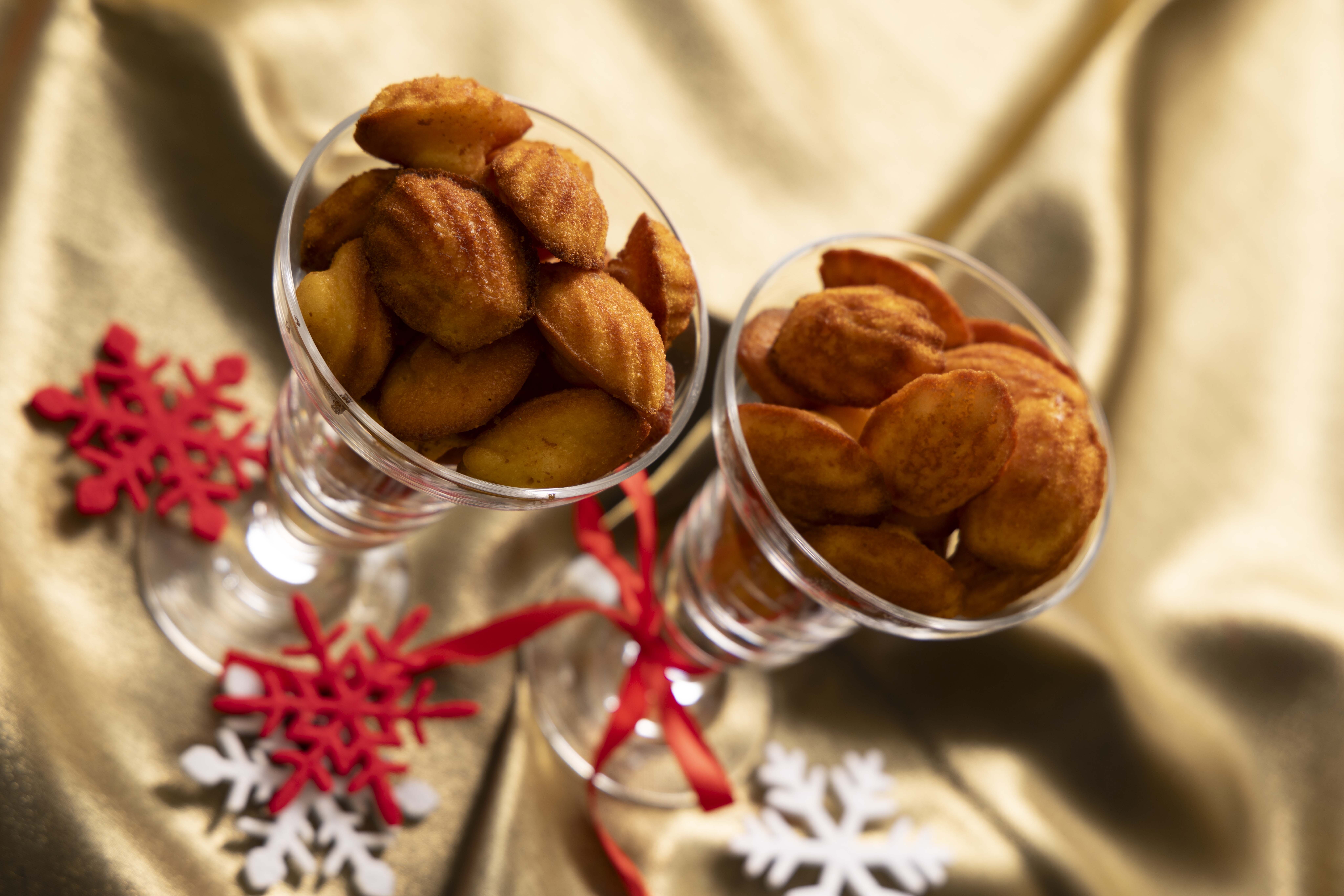 サンタの魔法の林檎~りんごマドレーヌ