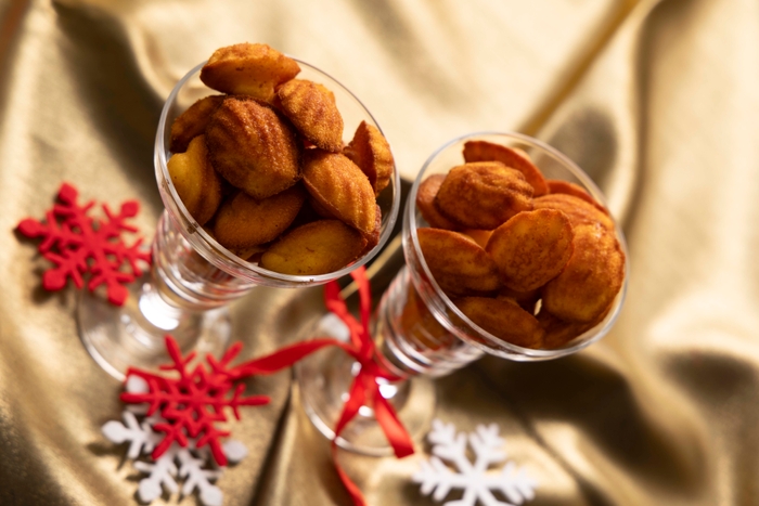 サンタの魔法の林檎~りんごマドレーヌ