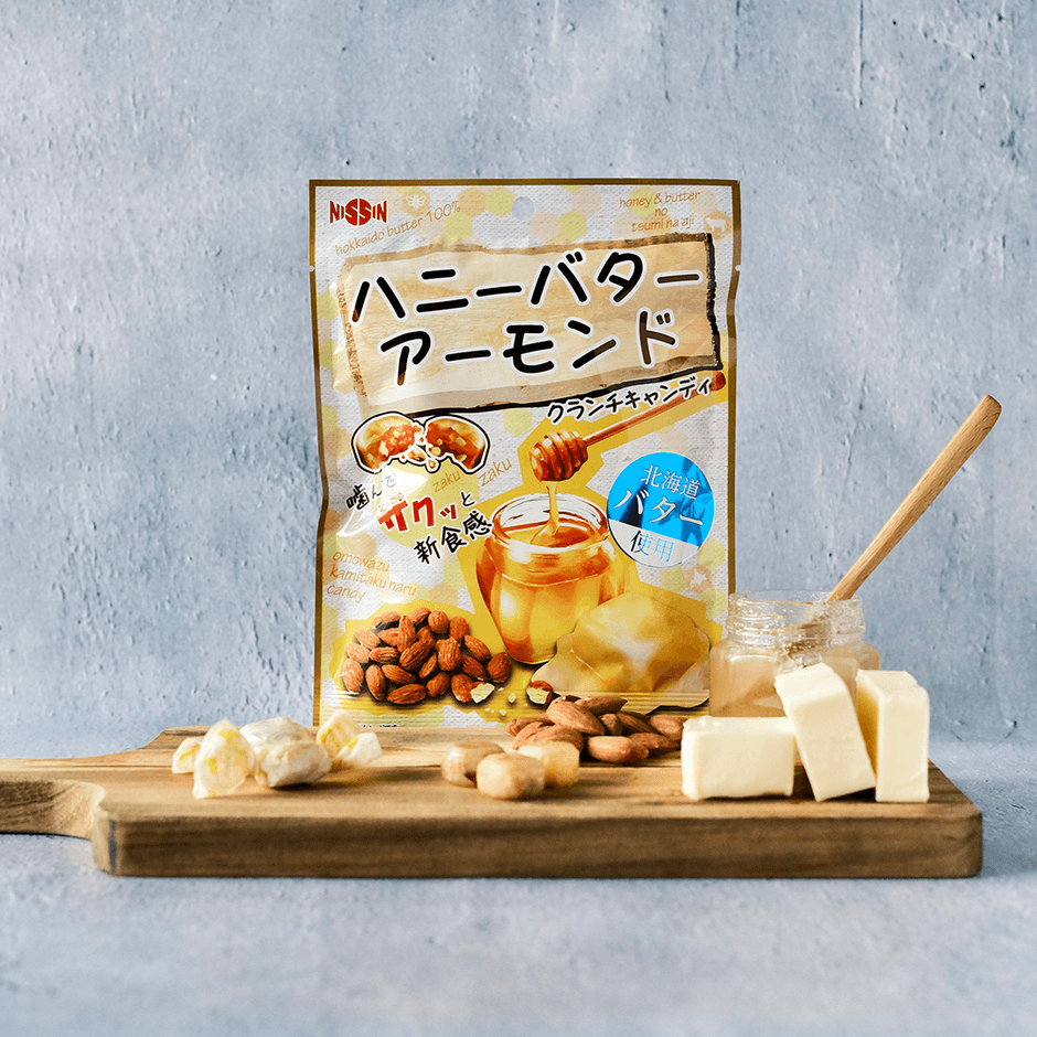 『ハニーバターアーモンド』パッケージ