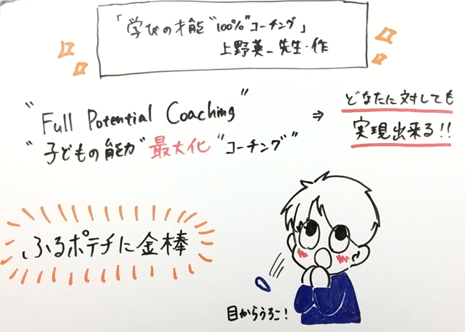 ふるポテチ、Full Potential Coachingに金棒!!です!!