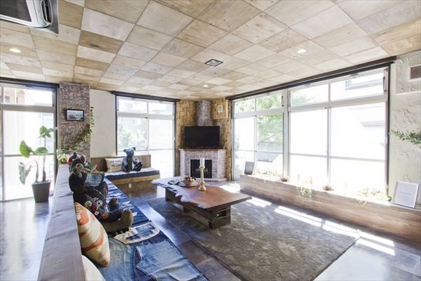 開放感広がるリビング