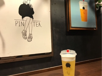 渋谷初!モバイルオーダーのチーズティー専門店！ フワトロ食感でファン急増！ PIN TEA（ピンティー）が渋谷Lad’s Dining内にオープン！ 
