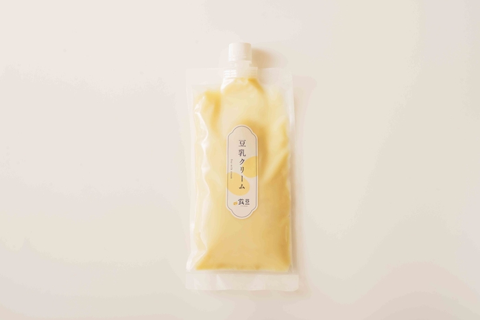 鈴豆の豆乳クリーム