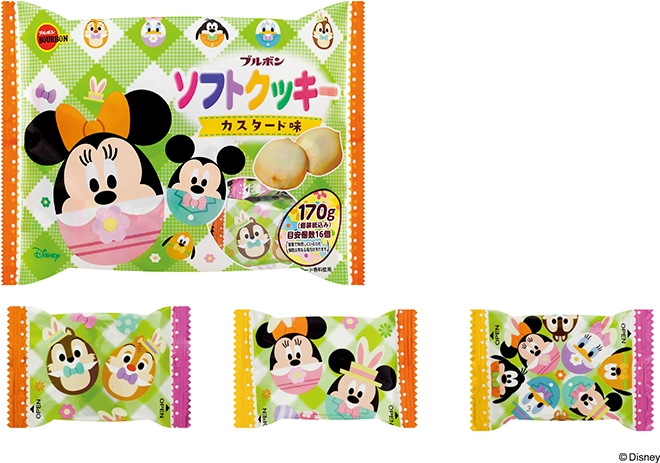 170gソフトクッキーカスタード味(ディズニーイースター)