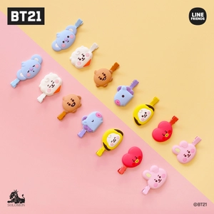 BT21前髪クリップ、スティッキールはさみ、アクションペン　 新商品が続々登場！