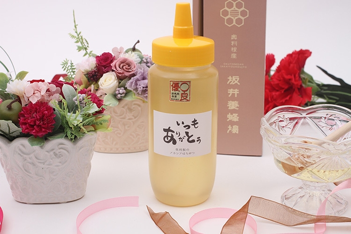 いつもありがとうラベル アカシア蜂蜜 2