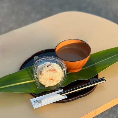 食工房まほろば:金目鯛出汁&鯛飯セット、イカスミ汁&イカスミじゅーしーセットなど