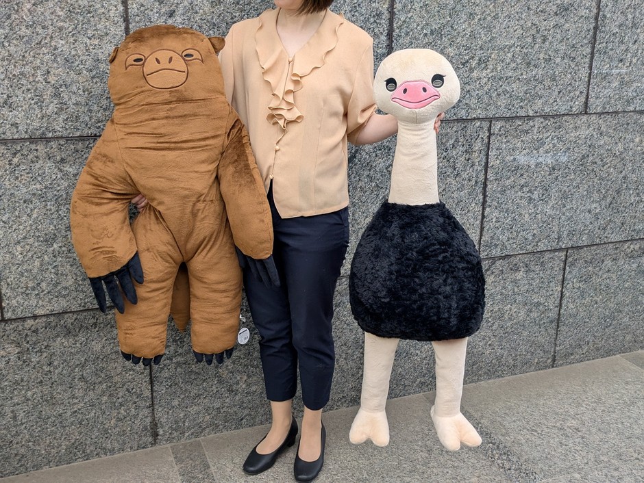 おおきなぬいぐるみ