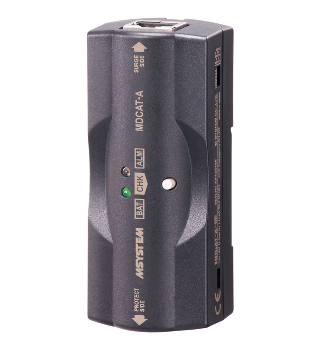 寿命モニタ機能付Ethernet用避雷器(形式:MDCAT-A)