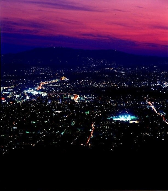 若草山山頂からの眺め（夜景）