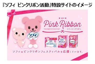 乳がんの早期発見を14年連続でサポート！ ユニ・チャームは今年も「ピンクリボン活動」を応援します 　特設サイトを公開し、応援デザインパッケージを発売