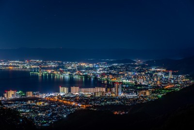 比叡山からの夜景2