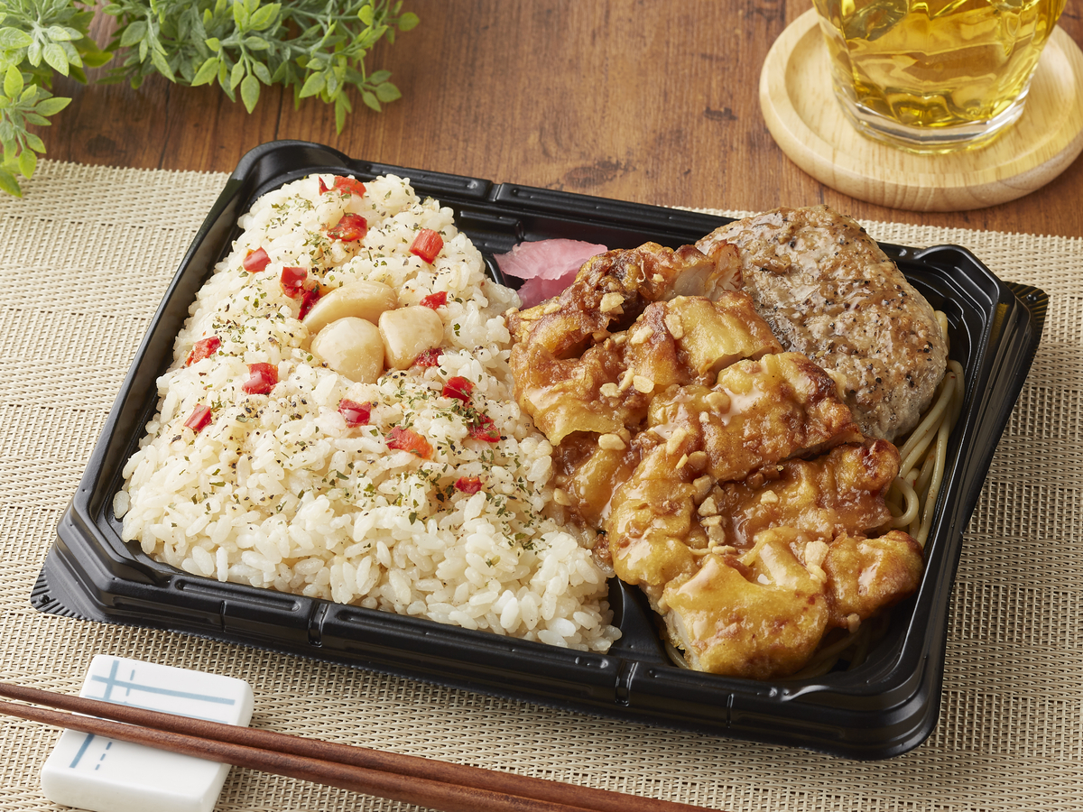 にんにく好きにはたまらない！ ずっしり！やみつきガーリック弁当 １２/１３（火）新発売