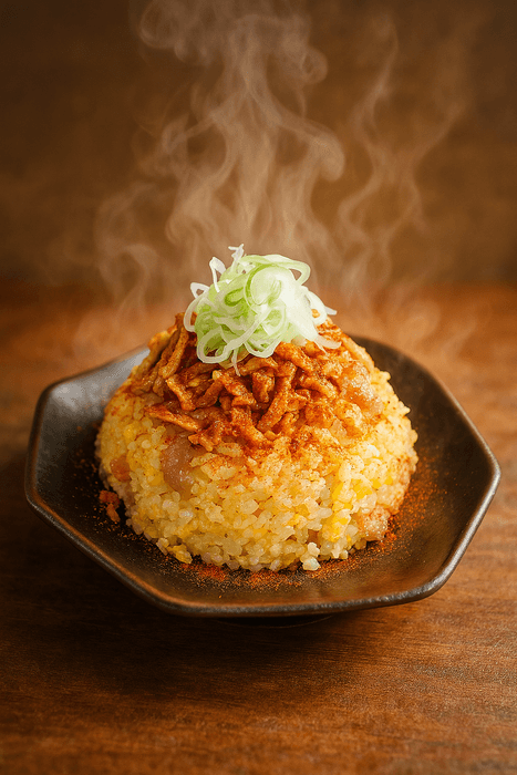 BEERGARDEN 蒸し鶏辛チャーハン(翔鶴)