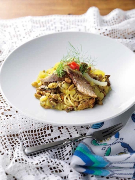 パスタ ルチア マッツッロ/パスタ・コン・レ・サルデ(鰯のパスタ)(1皿)1,566円