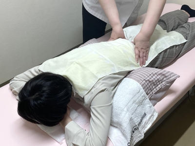 一兎舎ヘルスキーパー制度「いとここち」施術の様子2