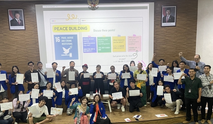 WARMADEWA UNIVERSITYでのSDGsワークショップ