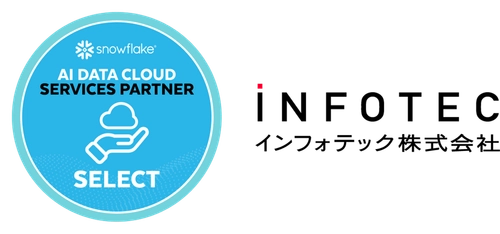 インフォテック、SnowflakeのAI データクラウドサービスパートナー「SELECT」に認定