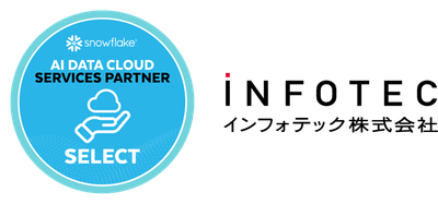 インフォテック、Snowflake「SELECT」パートナーに認定