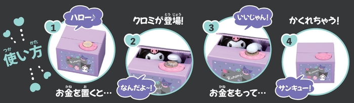クロミバンク　使い方