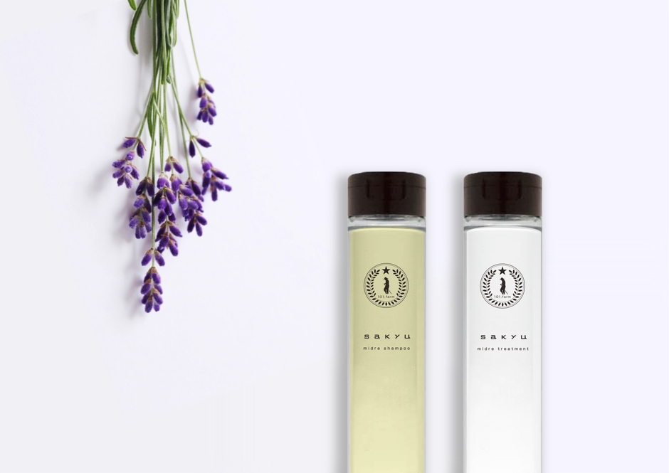 「sakyu ミドレシャンプー/トリートメント」
