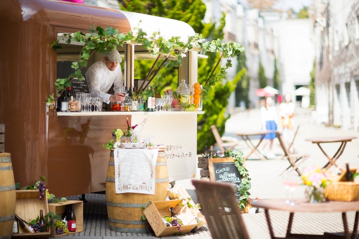 リゾナーレ八ヶ岳「ピーマン通り キッチンカー」