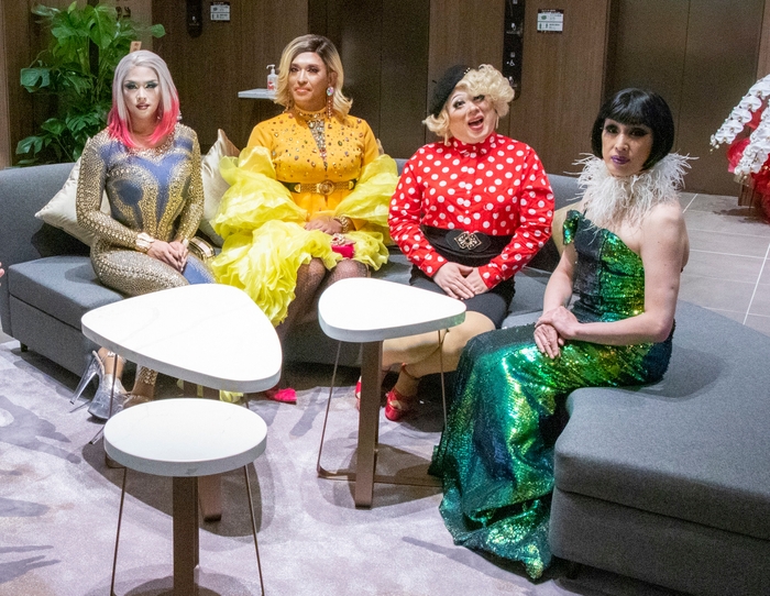 ドラァグクイーン接客（イメージ）