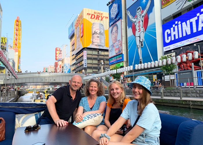 大阪で水上タクシーを満喫