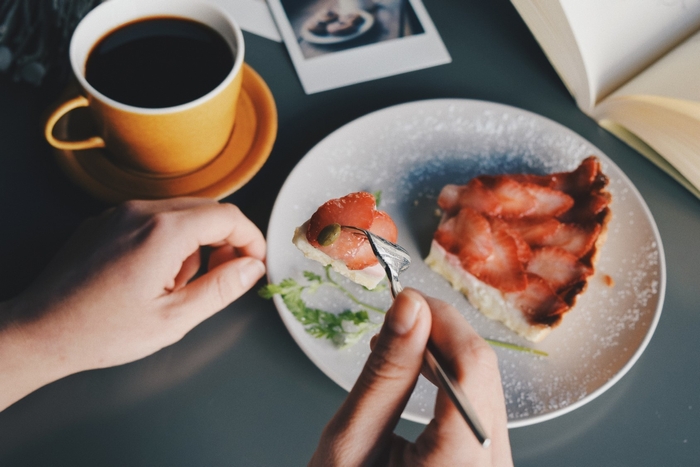地元フルーツのタルト