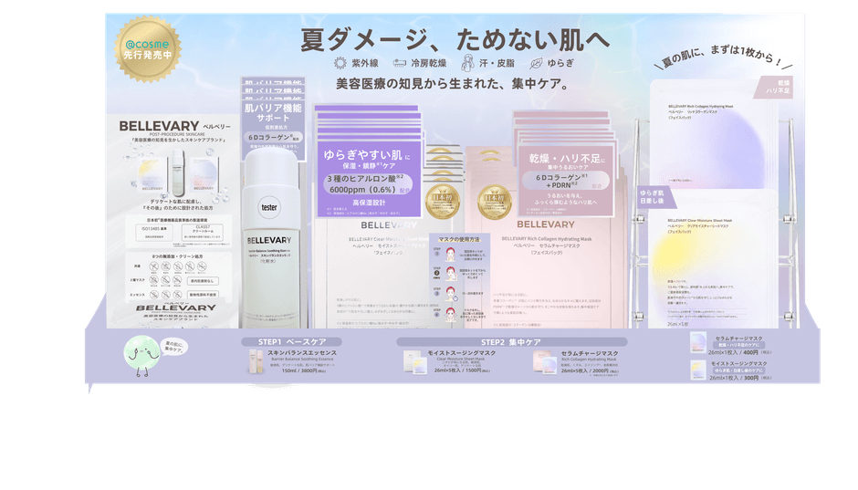 ＜店舗陳列台イメージ＞