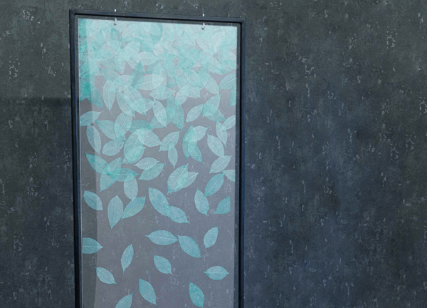 自立式アクリルパーテーション<スケルトンリーフ>