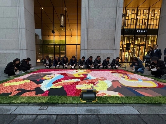 花とアートが彩る御堂筋インフィオラータ2025が開幕！ール・シャンゼリゼ・フルーリを彷彿させる“美術通り御堂筋”が誕生ー