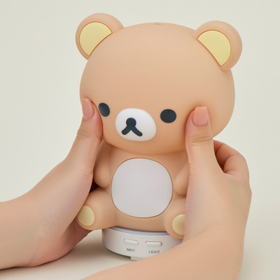 リラックマ ルームライト加湿器(使用イメージ)