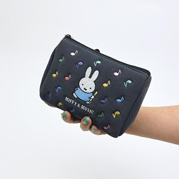ミッフィーMUSICシリーズのポーチ