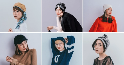 前髪ウィッグ付き医療用ケア帽子ブランド「BAREN」の 医療用部分ウィッグが60種類突破