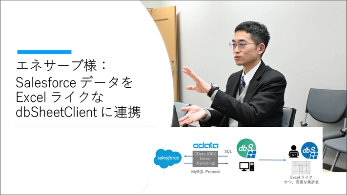 【CData 導入事例】エネサーブが CData JDBC Driver for Salesforceを導入