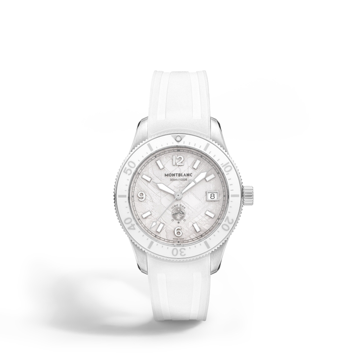 モンブラン アイスシー オートマティック デイト ゼロ オキシジェン 38mm(ホワイトダイヤル)