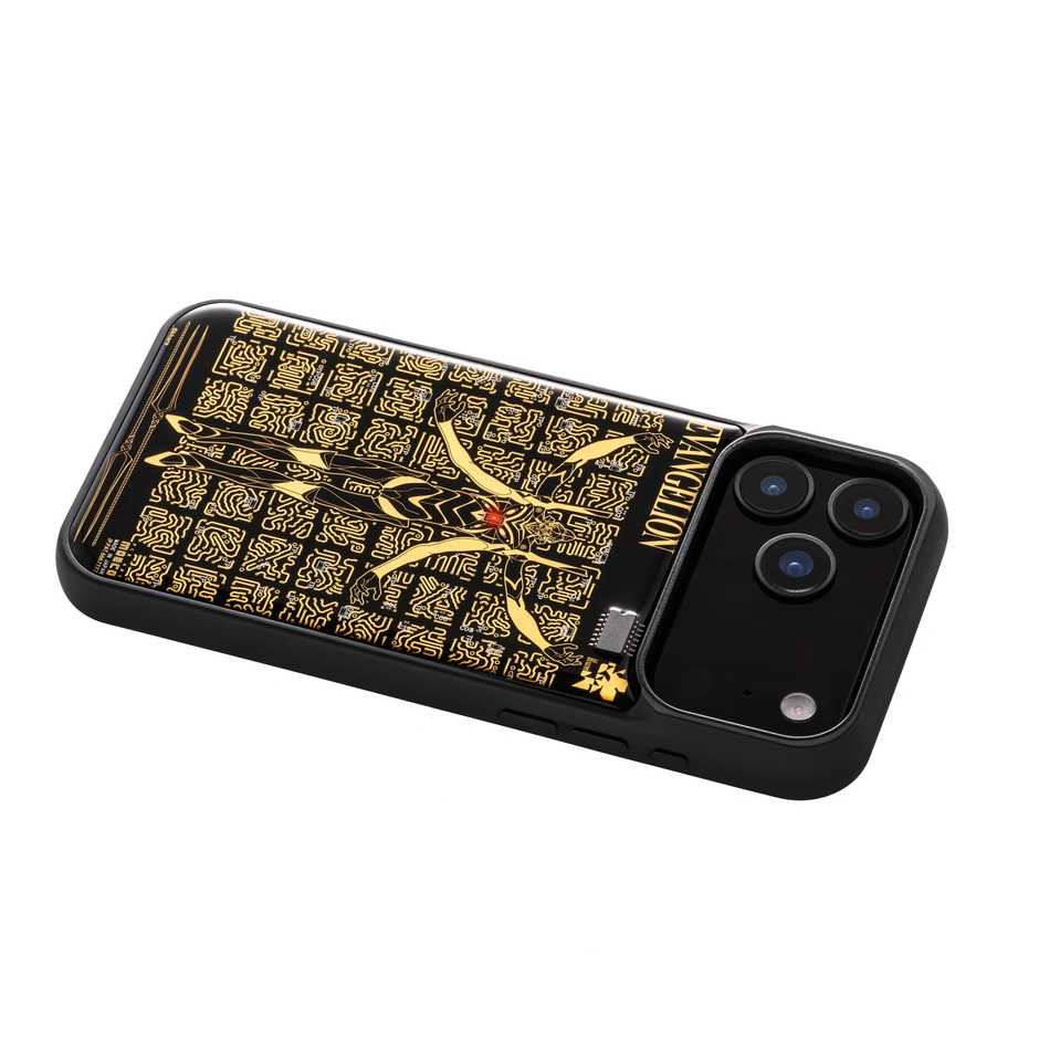 FLASH EVA13 基板アート iPhone 17 Pro Maxケース　ななめ