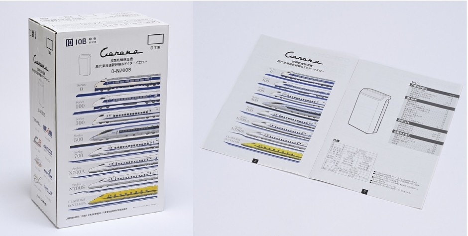 外装箱、取扱説明書