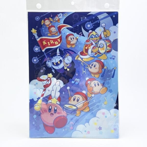 カービィの文具からポップなクリアファイル