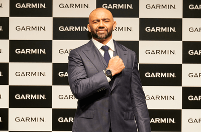 Garminアンバサダー リーチ マイケル選手