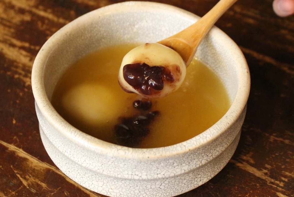 葛月(黄金ゆず)すくう